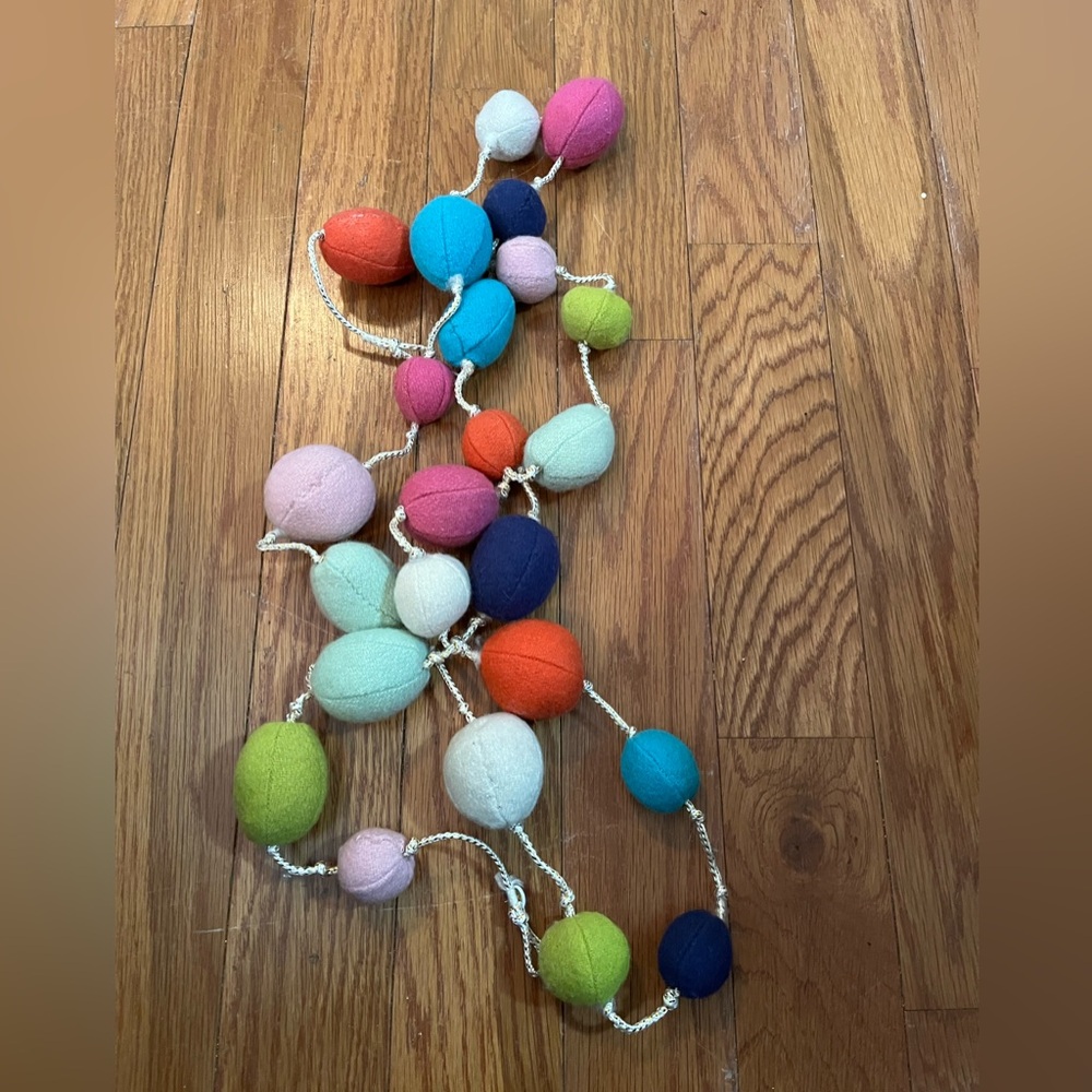 Opalhouse Colorful Felt Ball Garland